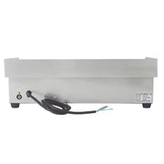 DPL-740-2 commercial electric griddle, 735×410mm flat cooking plate