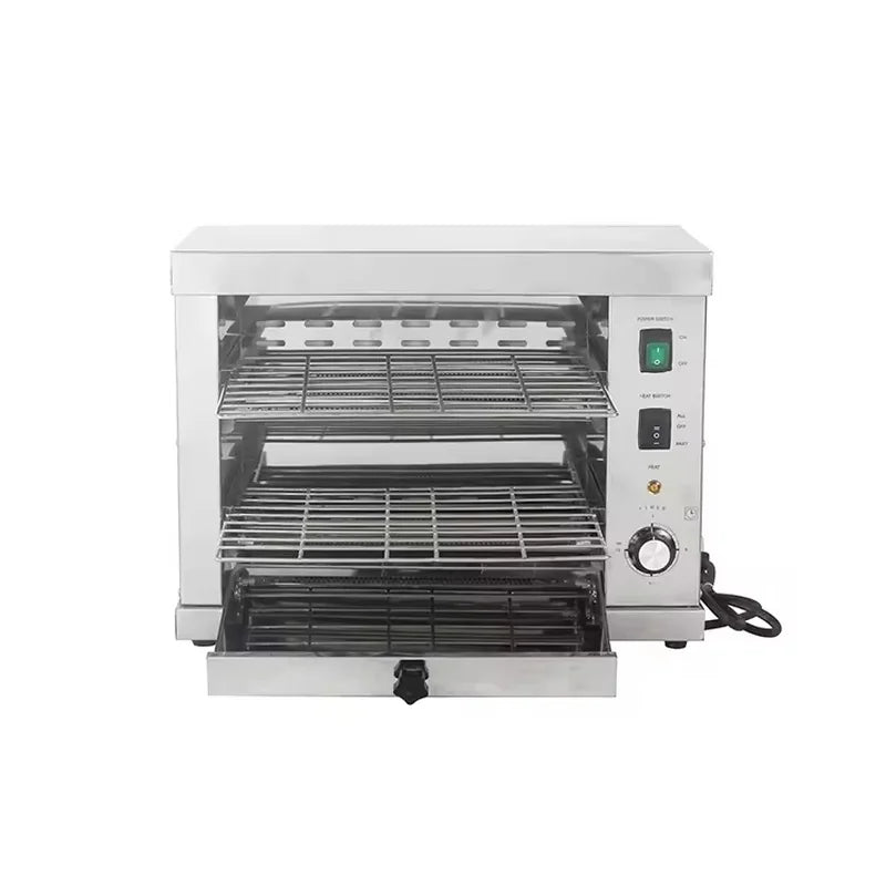 ES-360 electric salamander broiler, stainless steel