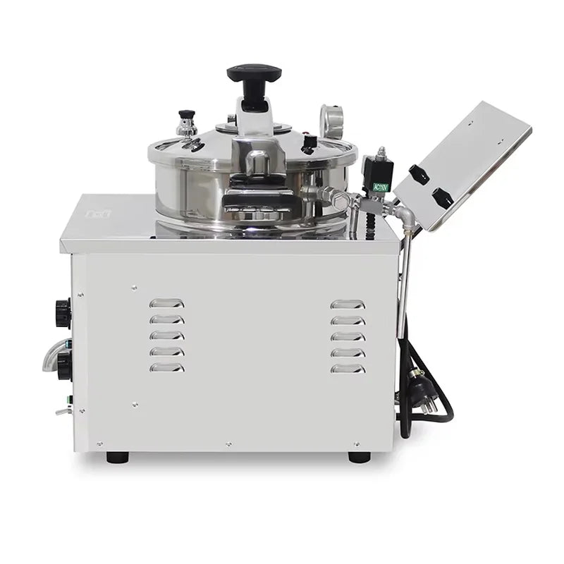 MDXZ-16B countertop electric pressure fryer for broasted chicken, stainless steel
