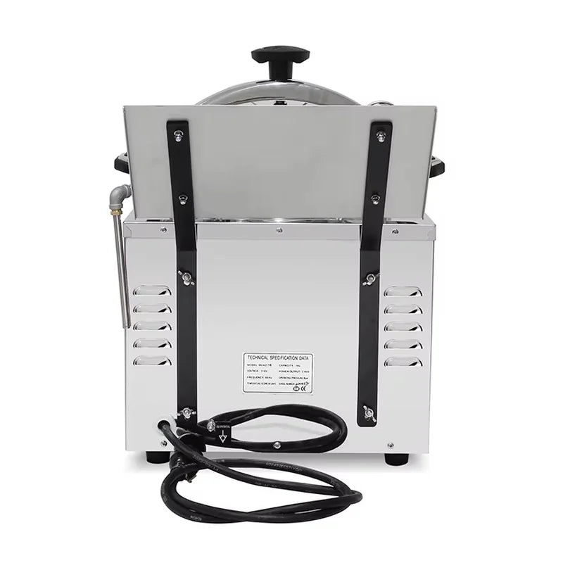 MDXZ-16B countertop electric pressure fryer for broasted chicken, stainless steel
