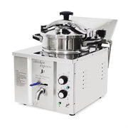 MDXZ-16B countertop electric pressure fryer for broasted chicken, stainless steel