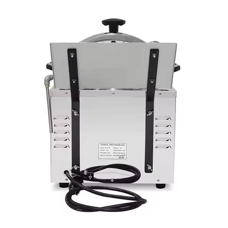 MDXZ-16 countertop electric pressure fryer for broasted chicken, stainless steel