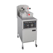 PFE-500 floor-standing electric pressure fryer for broasted chicken, stainless steel