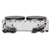 CHZ-35-2 double 400mm electric crepe maker, cast-iron plates