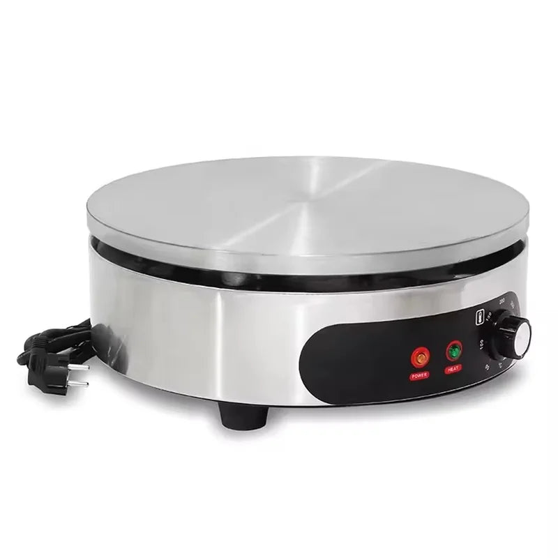 CHZ-35A 400mm electric crepe maker, stainless steel