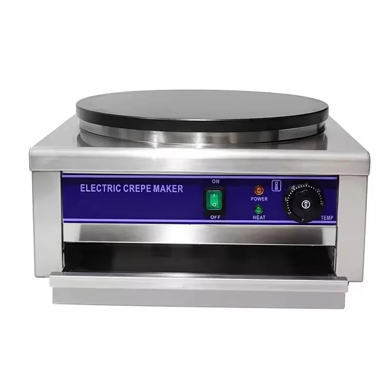 CHZ-35 400mm electric crepe maker, non-stick plate
