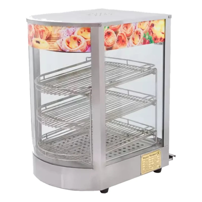 Food Warmer Showcase — Commercial Grade