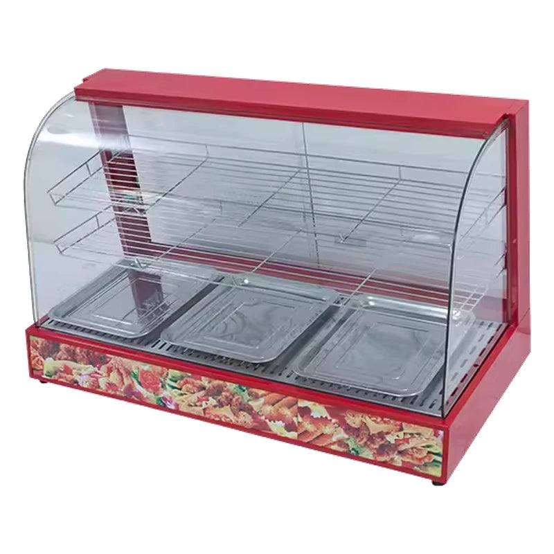 Food Warmer Showcase — Commercial Grade