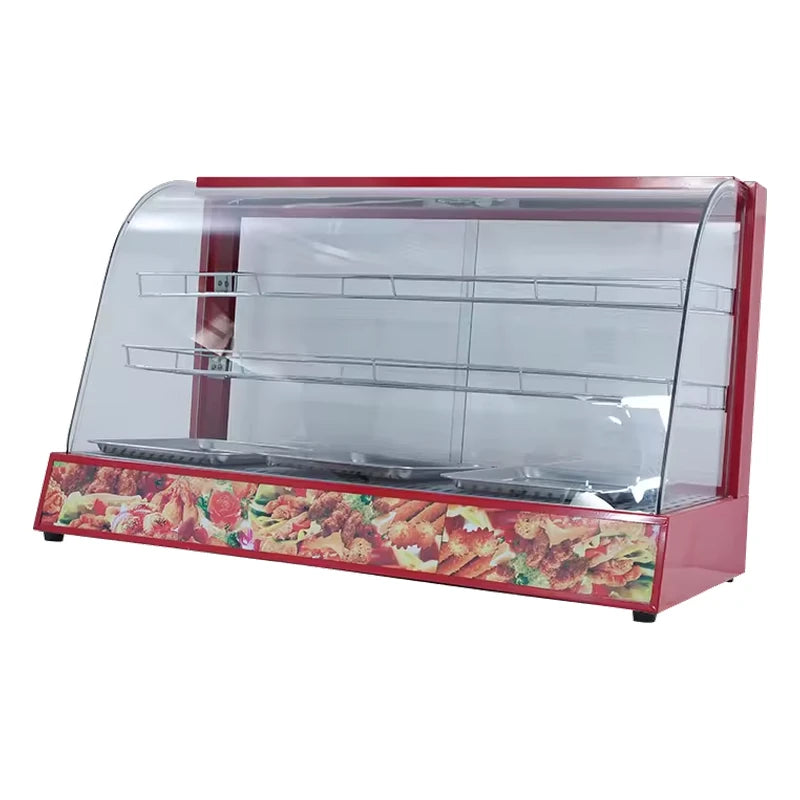 Food Warmer Showcase — Commercial Grade