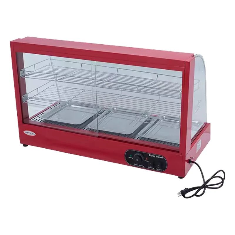 Food Warmer Showcase — Commercial Grade