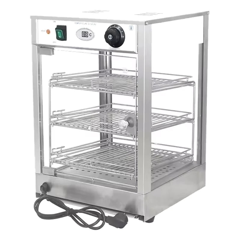 Food Warmer Showcase — Commercial Grade