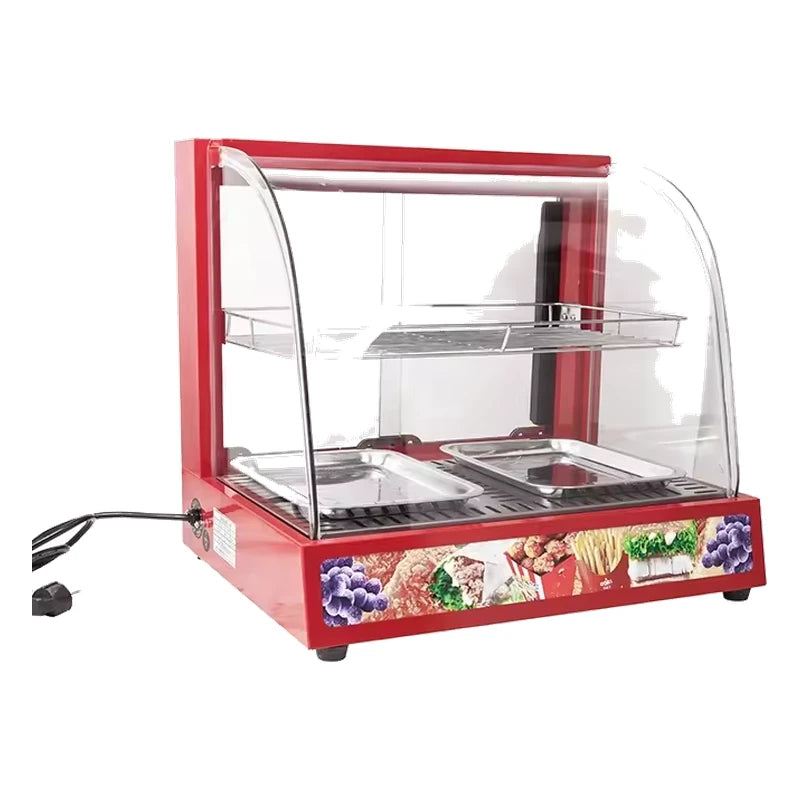 Food Warmer Showcase — Commercial Grade
