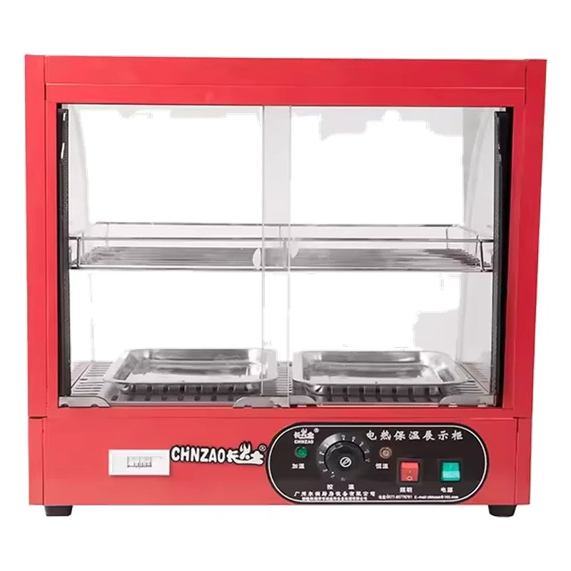 Food Warmer Showcase — Commercial Grade