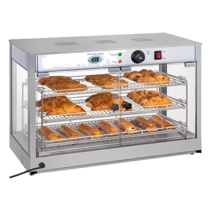 Food Warmer Showcase — Commercial Grade