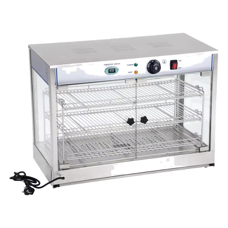 Food Warmer Showcase — Commercial Grade
