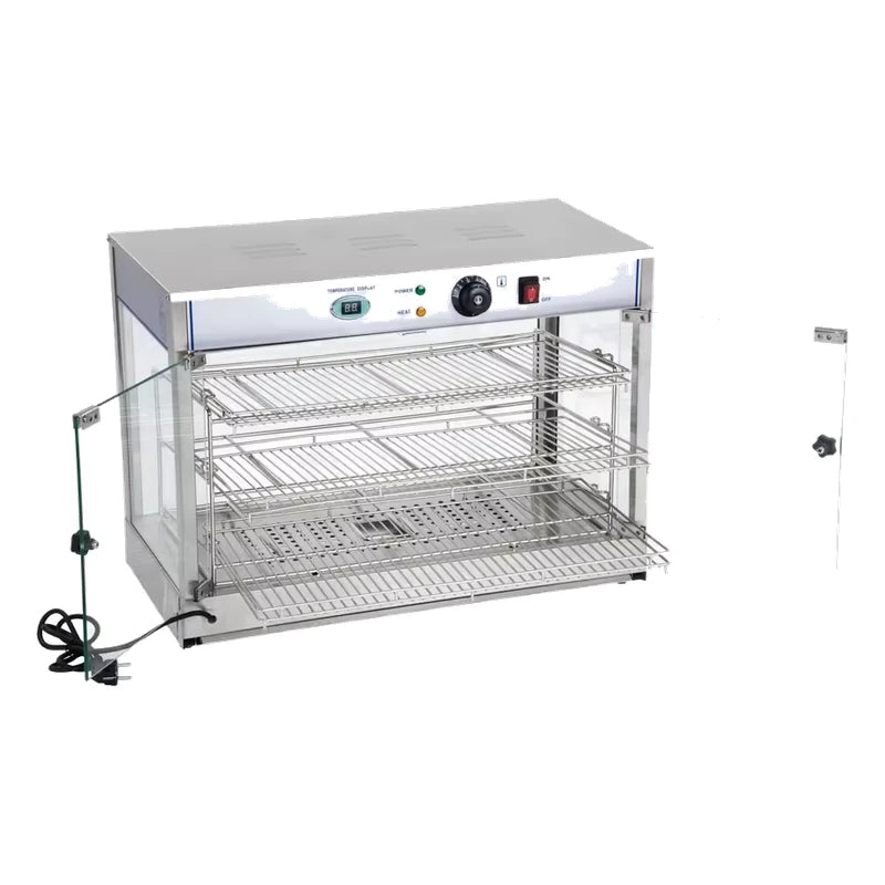 Food Warmer Showcase — Commercial Grade