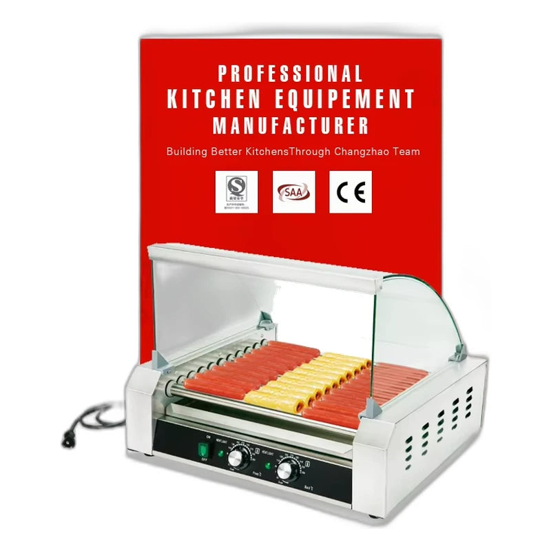 Hot Dog Grill — Commercial Grade
