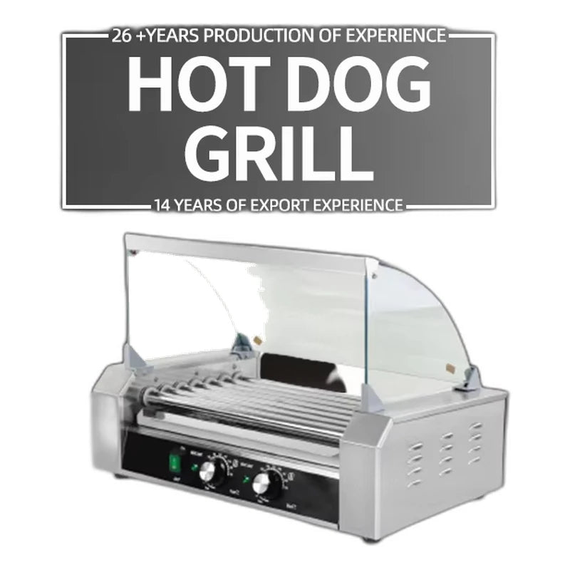 Hot Dog Grill — Commercial Grade