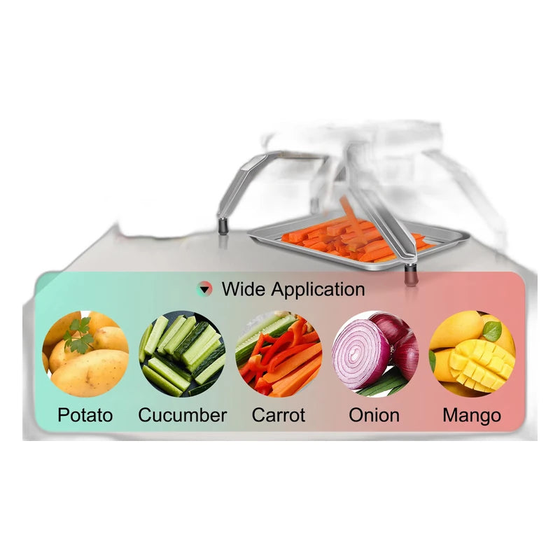 Vegetable Cutter — Commercial Grade