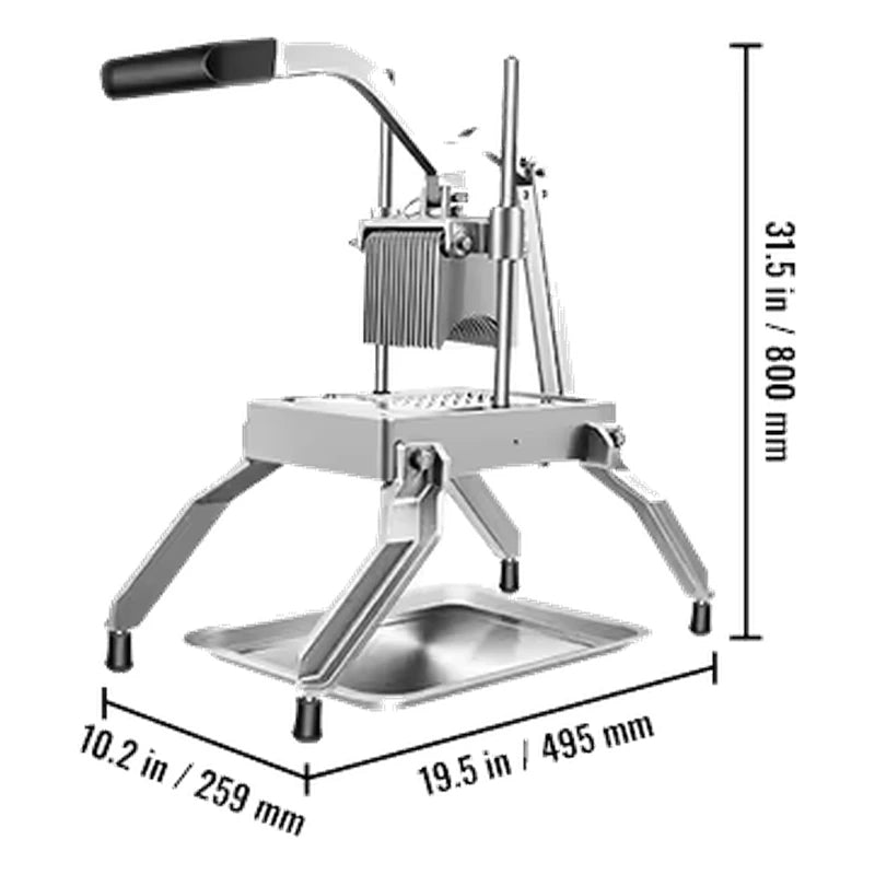 Vegetable Cutter — Commercial Grade