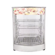 CZ-1P countertop food warmer showcase, heated display cabinet