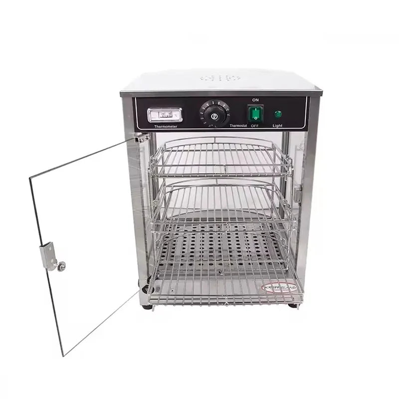 CZ-1P countertop food warmer showcase, heated display cabinet