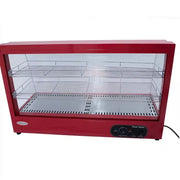 ZSG-10-3 three-layer heated food display showcase, glass front