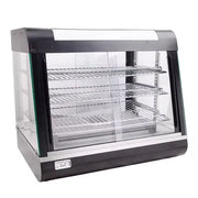 ZSG-602 three-layer heated food display showcase with temperature gauge