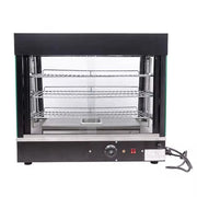 ZSG-602 three-layer heated food display showcase with temperature gauge