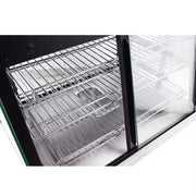 ZSG-602 three-layer heated food display showcase with temperature gauge