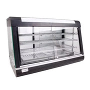 ZSG-603 heated food display showcase with three adjustable steel racks