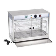 ZSG-700 three-layer heated food display showcase, glass front