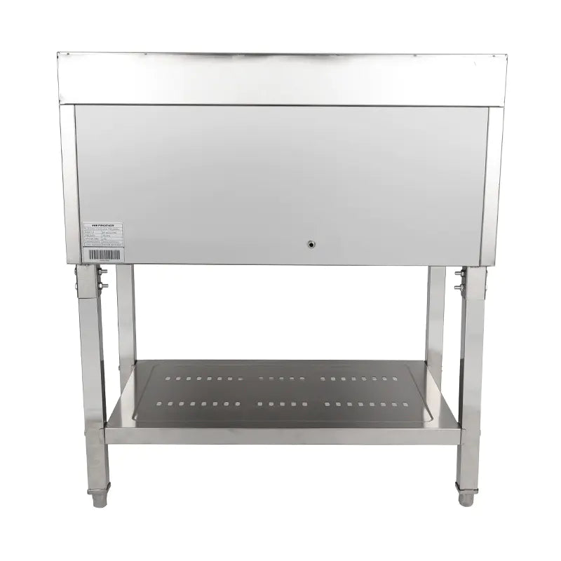 Griddle with Fryer Commercial Stainless Steel Natural Gas LPG Standing PZL-410 PZL-550