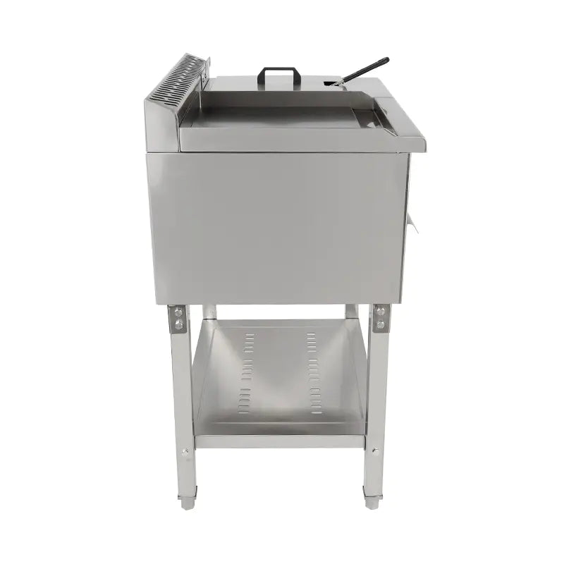 Griddle with Fryer Commercial Stainless Steel Natural Gas LPG Standing PZL-410 PZL-550