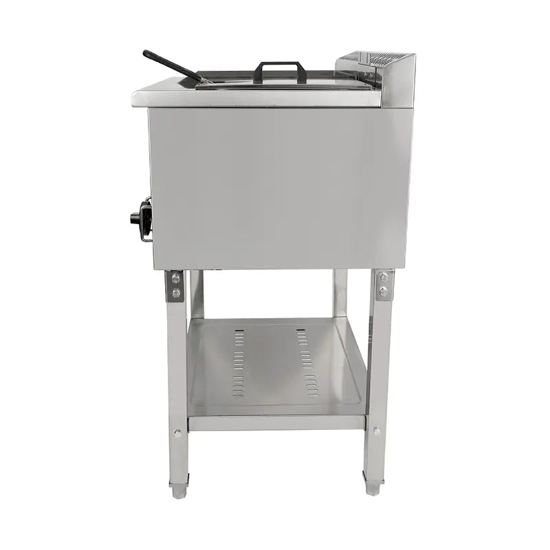 Griddle with Fryer Commercial Stainless Steel Natural Gas LPG Standing PZL-410 PZL-550