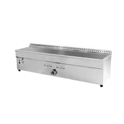 QRTC-5H 5-pan gas bain marie LPG natural gas food warmer, stainless steel