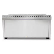 QSB-4T 4-pan gas bain marie LPG natural gas food warmer, stainless steel