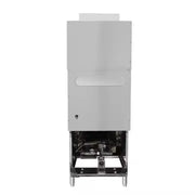GF-120 floor-standing single-tank gas deep fryer, stainless steel