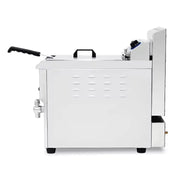 GZL-17 countertop single-tank gas deep fryer, stainless steel