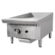 CG-M commercial gas griddle, stainless steel flat-top