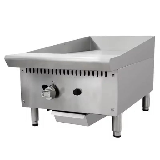 CG-M commercial gas griddle, stainless steel flat-top