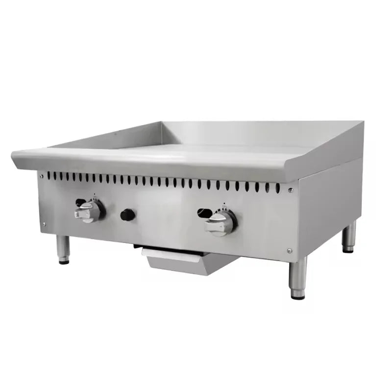 CG-M commercial gas griddle, stainless steel flat-top