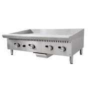 CG-M commercial gas griddle, stainless steel flat-top