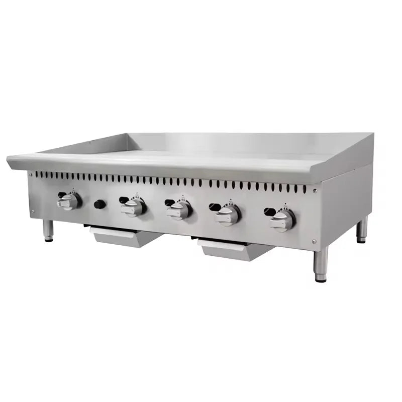 CG-M commercial gas griddle, stainless steel flat-top