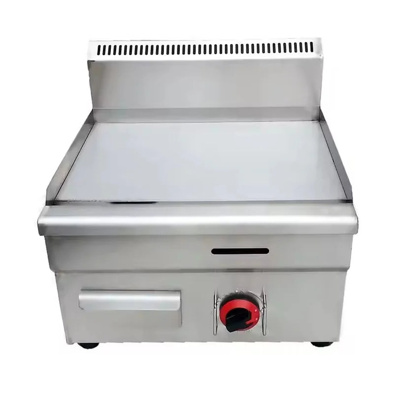 GPL-530 commercial gas griddle, 525×405mm flat cooking plate
