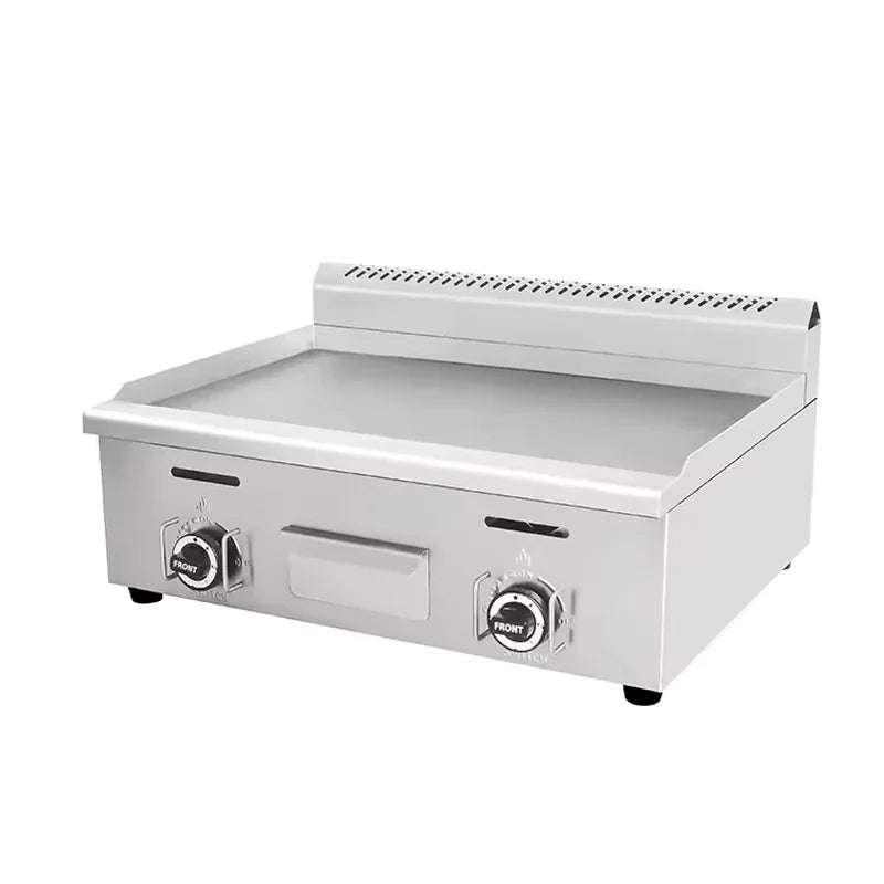 GPL-740 commercial gas griddle, cast-iron 735×410mm full flat plate