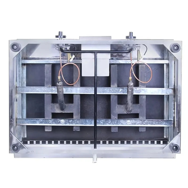 GPL-818 commercial gas griddle, stainless steel LPG flat-top