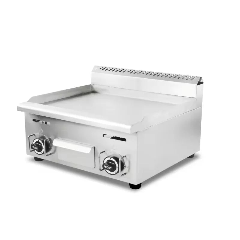 GPL-818 commercial gas griddle, stainless steel LPG flat-top