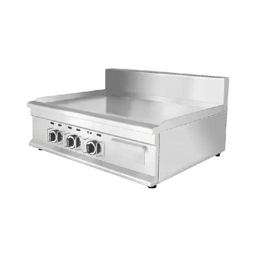 GPL-900 commercial gas griddle, wide stainless steel LPG/PNG flat-top