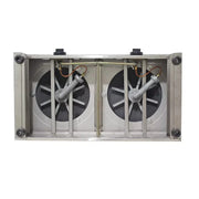 WXL-35-2 double 400mm gas crepe maker, cast-iron plates